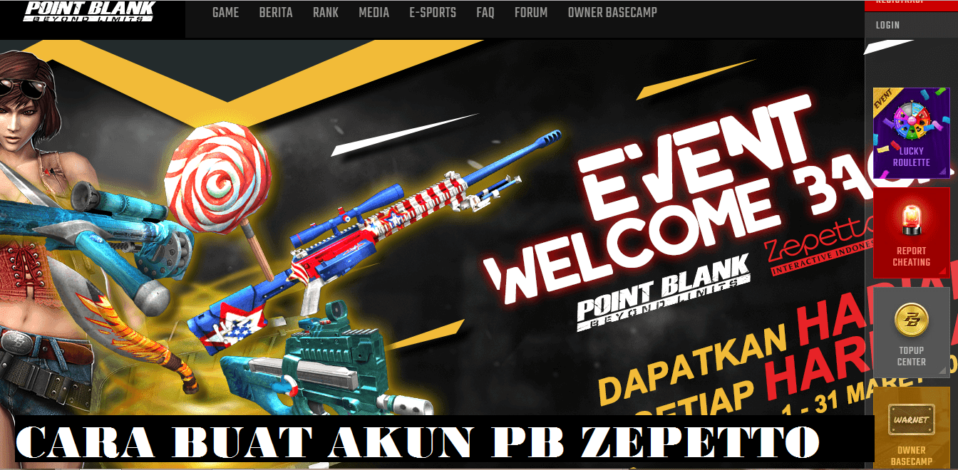 Cara Daftar atau Buat Akun PB Zepetto 2022