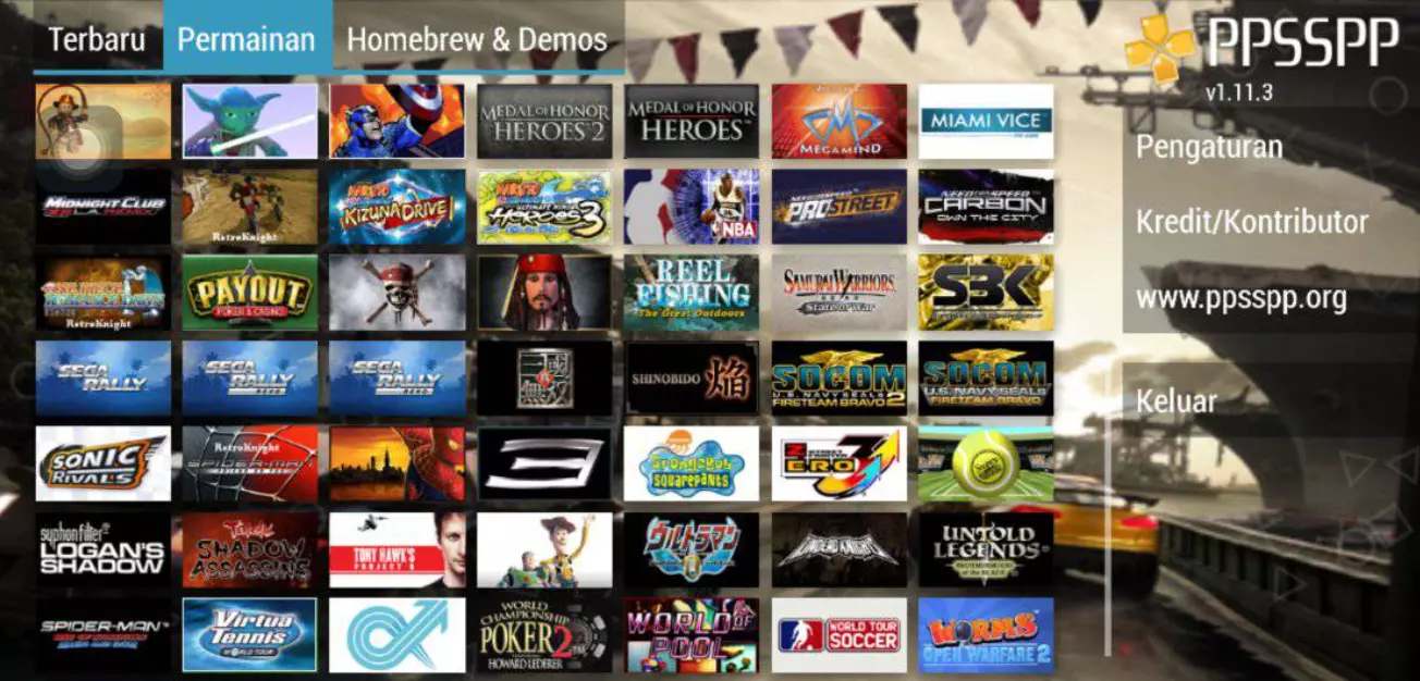 985+ Download Kumpulan Game PPSSPP ISO Terbaik 2024